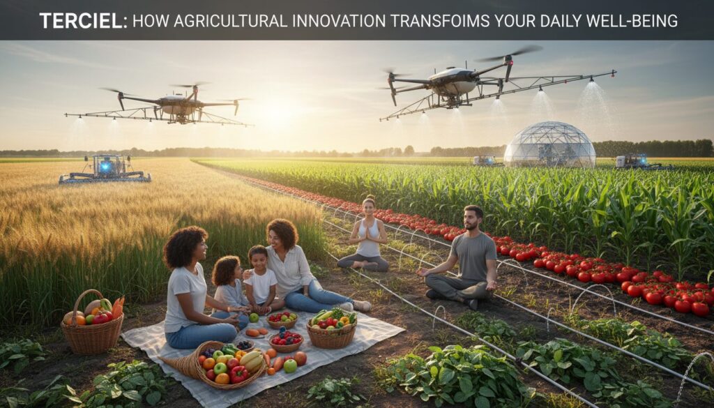 Terciel : comment l’innovation agricole transforme votre bien-être au quotidien